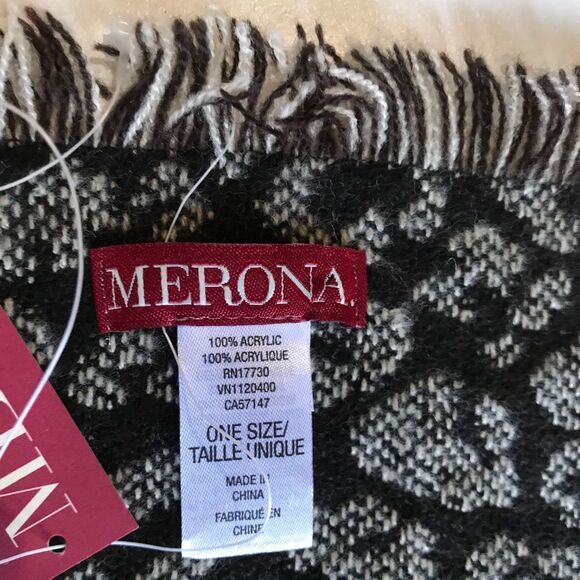 Merona Large Oversized Animal Print Leopard Scarf Wrap NWT - Picture 13 of 15